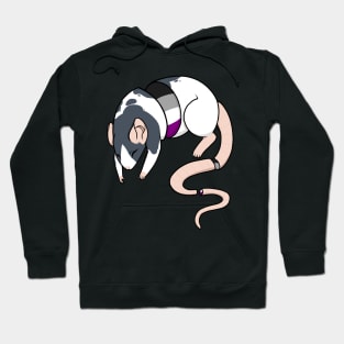 Asexual Pride Rat Hoodie